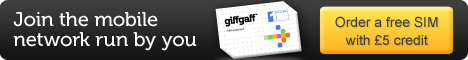 Get a free Giffgaff Sim